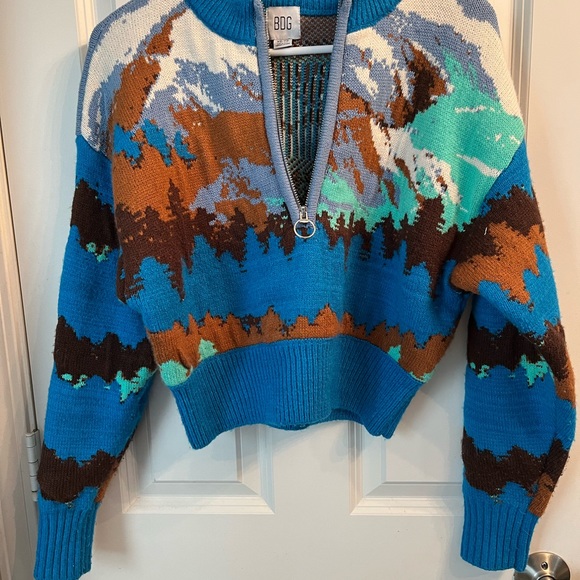 Urban Outfitters BDG Jesse Half Zip - Picture 2 of 6